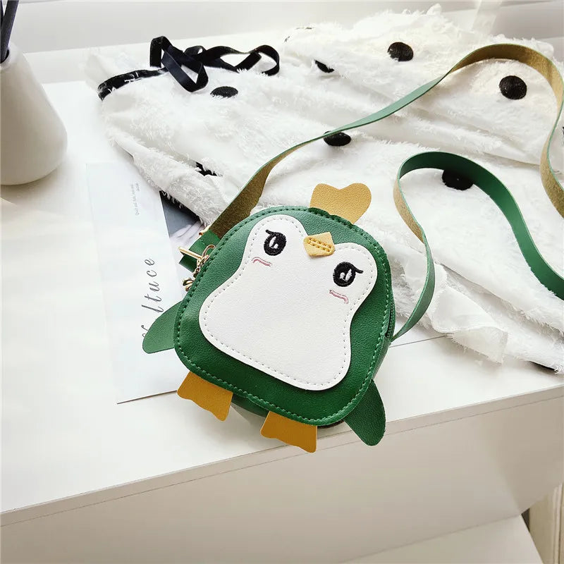 Animal Penguin Shape Shoulder Bag Kids