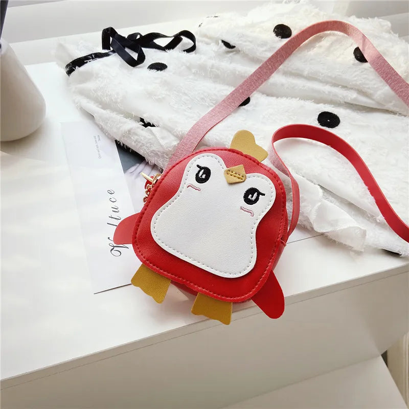 Animal Penguin Shape Shoulder Bag Kids