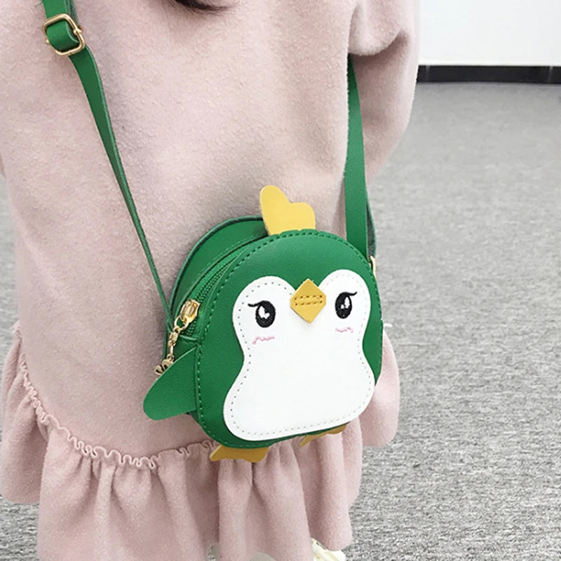 Animal Penguin Shape Shoulder Bag Kids