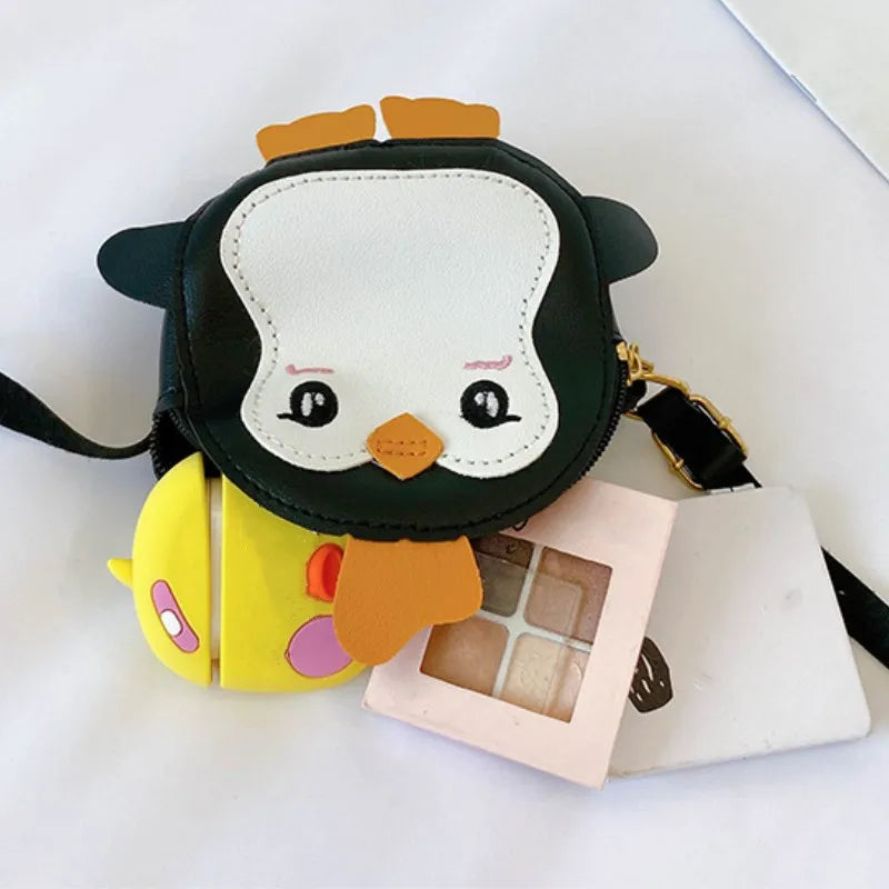 Animal Penguin Shape Shoulder Bag Kids