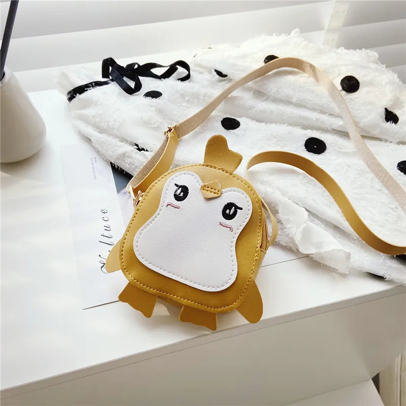 Animal Penguin Shape Shoulder Bag Kids