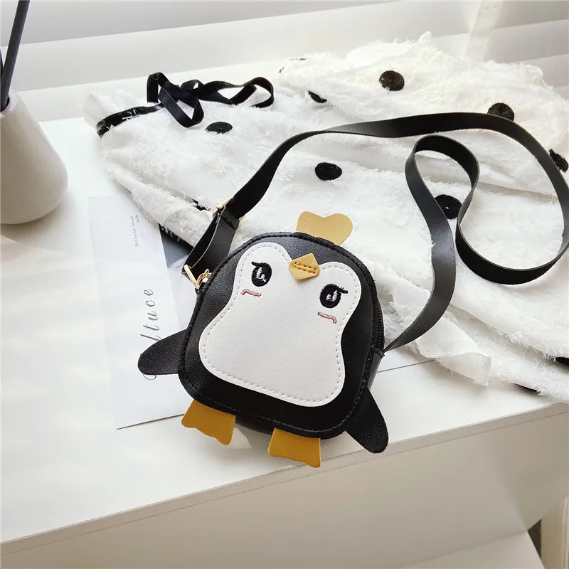 Animal Penguin Shape Shoulder Bag Kids