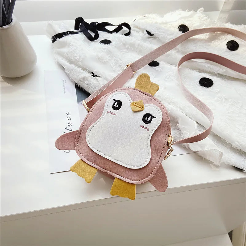 Animal Penguin Shape Shoulder Bag Kids